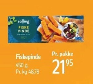 Føtex Fiskepinde tilbud