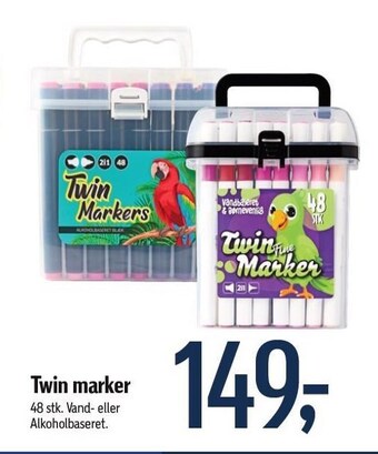 Føtex Twin marker tilbud