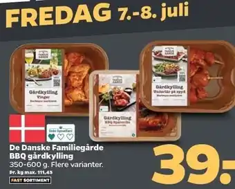 Netto BBQ gårdkylling tilbud