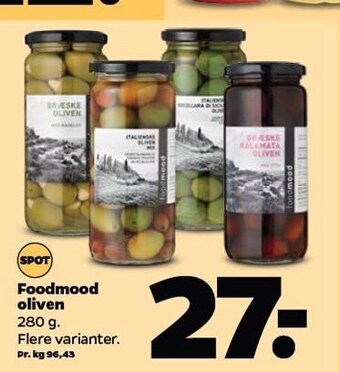 Netto Foodmood oliven tilbud