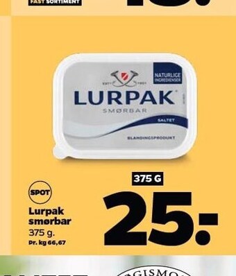 Netto Lurpak smørbar tilbud
