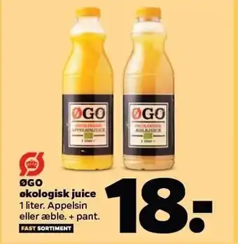 Netto Øko juice tilbud