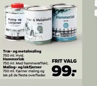 Netto Træ- og metalmaling tilbud