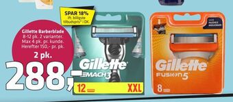 Fleggaard Gillette Barberblade tilbud