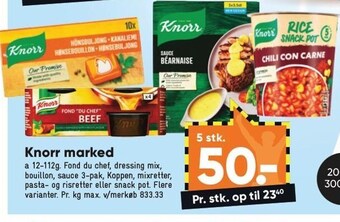 Bilka Knorr marked tilbud