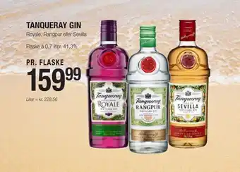 Poetzsch Padborg Tanqueray gin tilbud