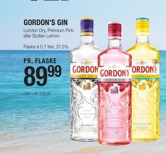 Poetzsch Padborg Gordon's gin tilbud