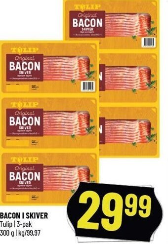 Løvbjerg Bacon i skiver tilbud