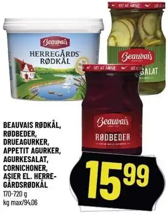 Løvbjerg Rødkål, rødbeder, agurksalat mm. tilbud