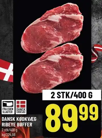 Løvbjerg Ribeye bøffer tilbud