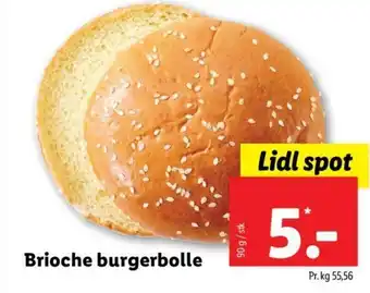 Brioche burgerbolle