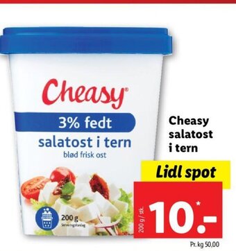 Cheasy salatost i tern