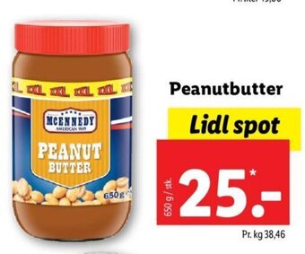Lidl Peanutbutter tilbud