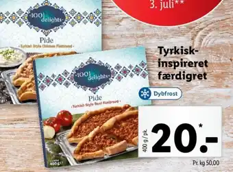 Lidl Tyrkisk inspireret færdigret tilbud
