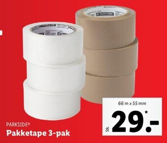 Lidl Pakketape 3-pak tilbud