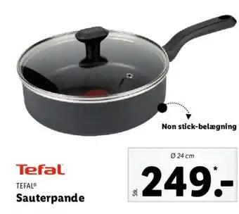 Lidl Tefal Sauterpande tilbud