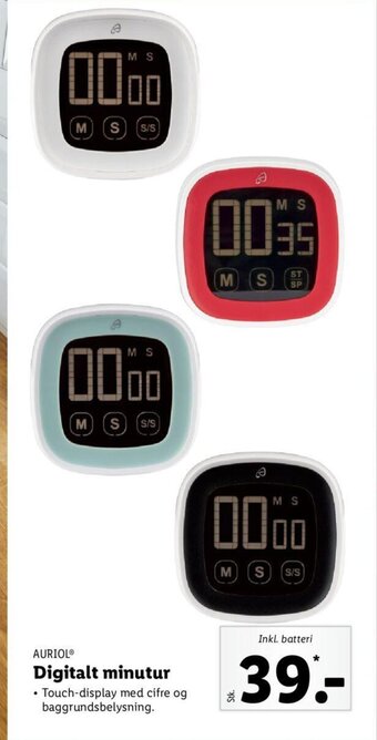 Lidl Digitalt minutur tilbud