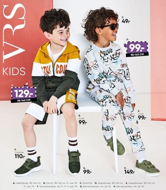 Bilka Vrs kids sweatbukser tilbud