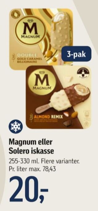 Føtex Magnum ispinde tilbud