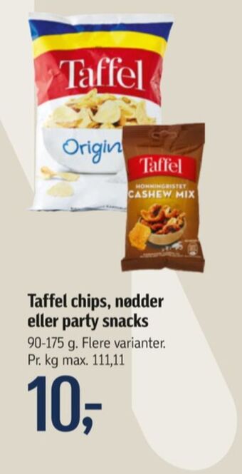 Føtex Taffel chips tilbud