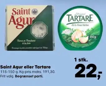 Tartare smøreost