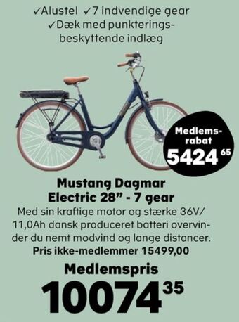Mustang el-cykel