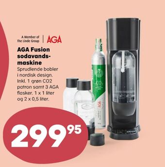 Kvickly Aga sodavandsmaskine tilbud