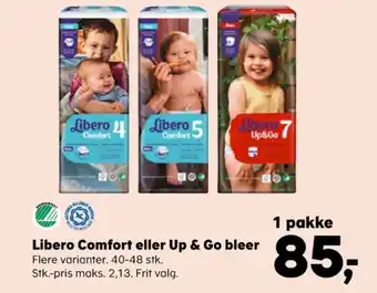 Kvickly Comfort bleer tilbud