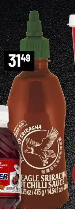 Sriracha sauce flydende