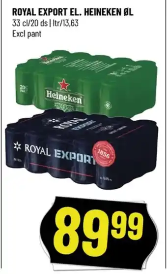 Løvbjerg Heineken øl tilbud