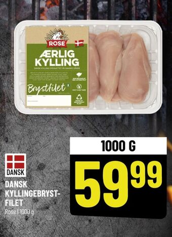 Løvbjerg Rose kyllingebrystfilet tilbud