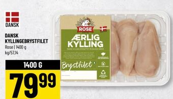 Løvbjerg Rose kyllingebrystfilet tilbud