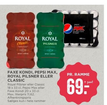 MENY Pepsi max cola tilbud