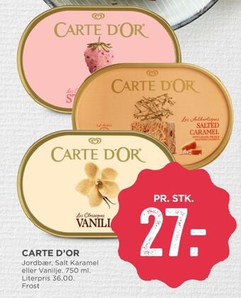MENY Carte dor is tilbud