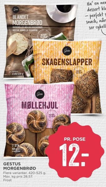 MENY Gestus rundstykker tilbud