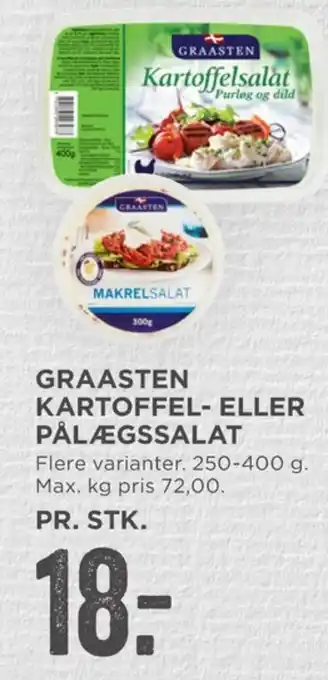 MENY Graasten kartoffelsalat tilbud