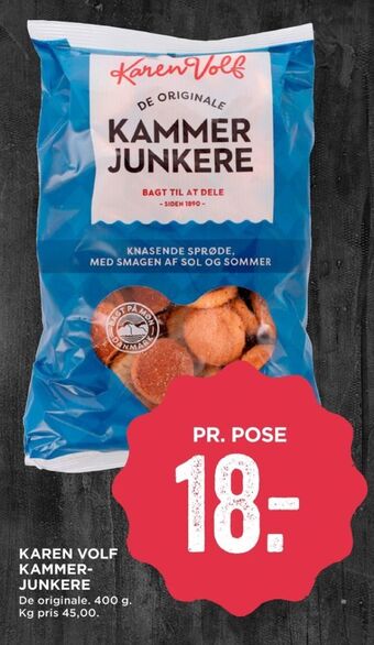 MENY Karen volf kammerjunkere tilbud