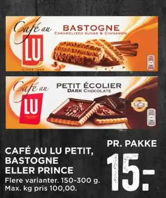MENY Lu petit ecolier kiks tilbud
