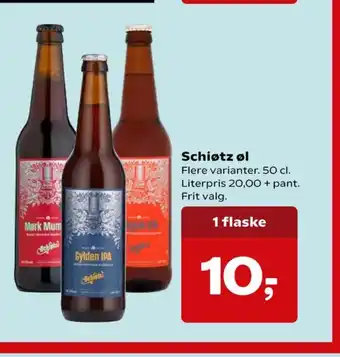 SuperBrugsen Schiøtz specialøl tilbud