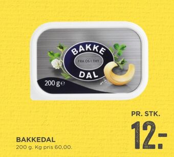 Bakkedal smørbar