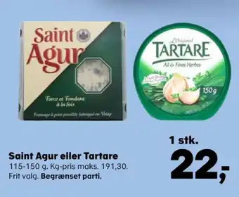 Tartare smøreost