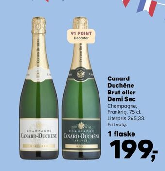 Canard-duchene champagne