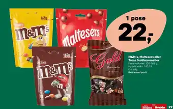 M&ms chokoladepastiller chocolate