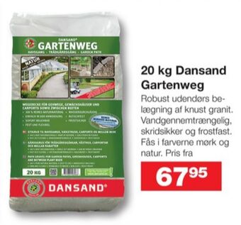 Bauhaus Dansand fugesand tilbud