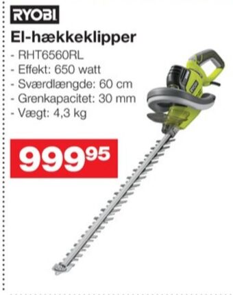 Bauhaus Bosch hækkeklipper tilbud