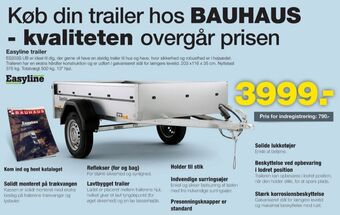 Bauhaus Easyline trailer tilbud