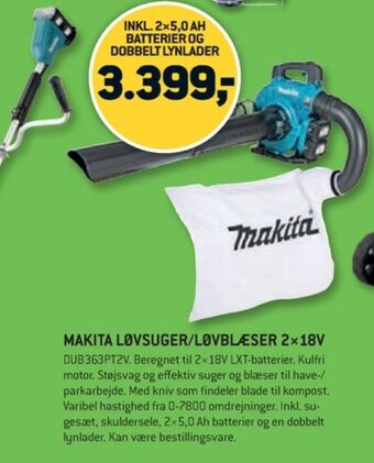 Makita løvblæser