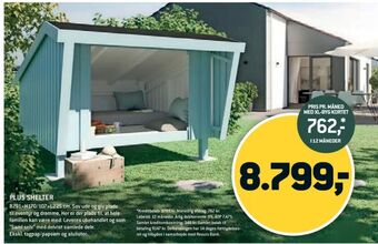 XL-BYG Plus shelter tilbud