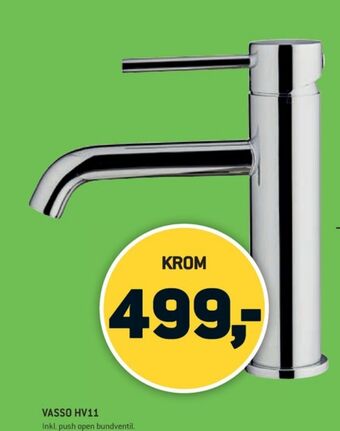 XL-BYG Vasso håndvaskarmatur tilbud
