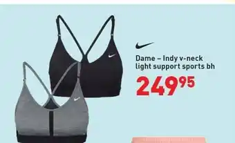 Dame - Indy v-neck light support sports bh